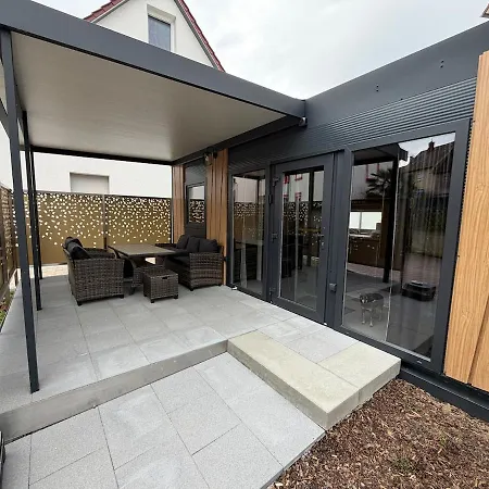 Modern Designer With A Private Terrace * Oedheim